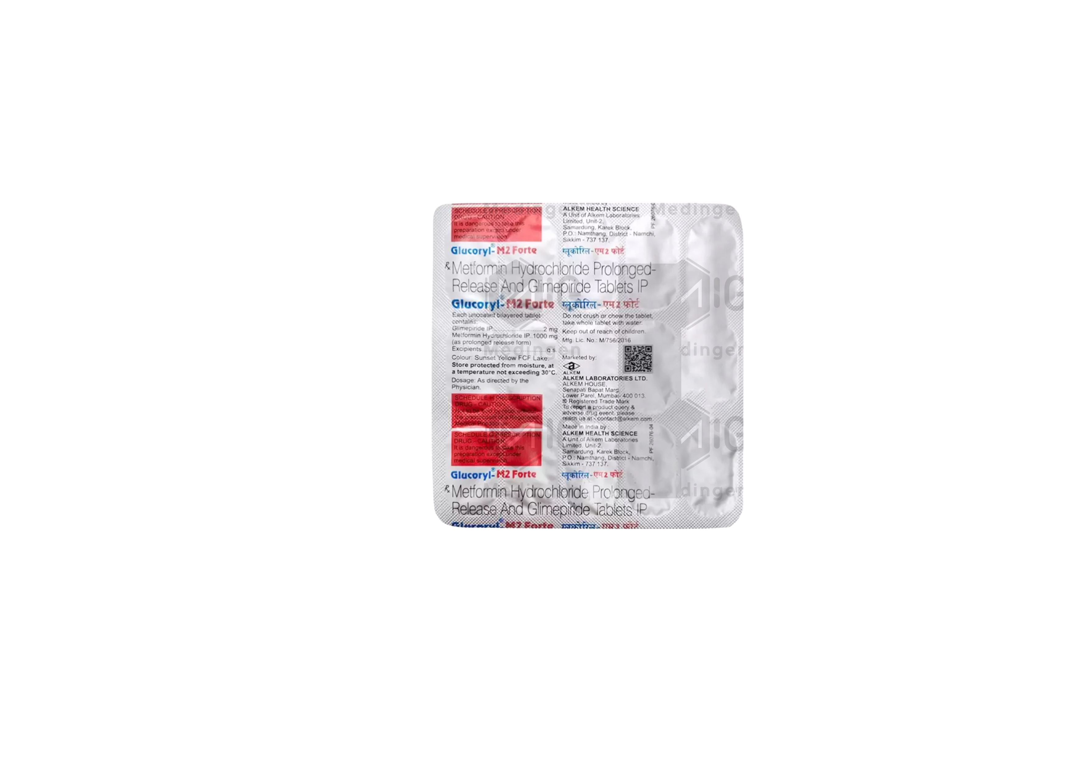 GLUCORYL M2 FORTE